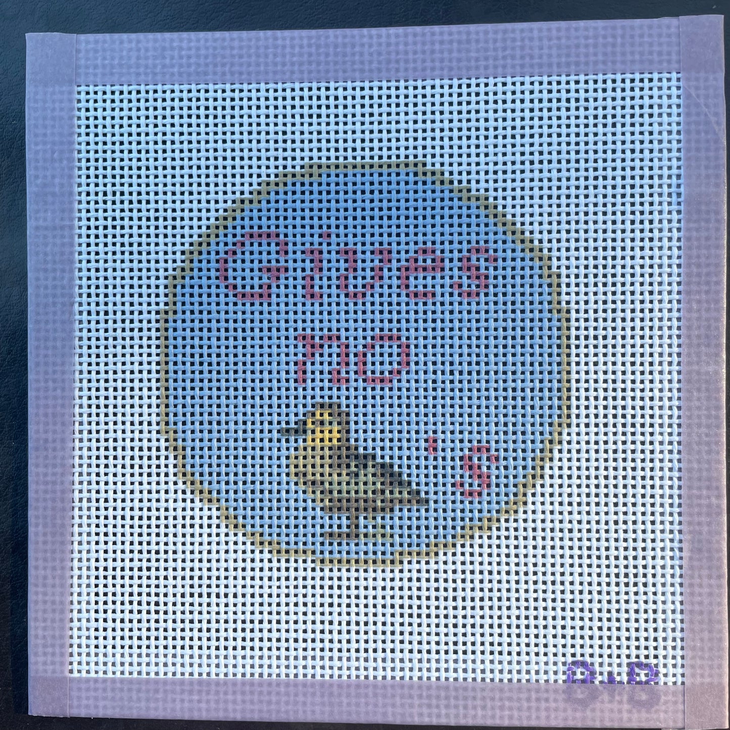 Give's No Ducks - Needlepoint Canvas