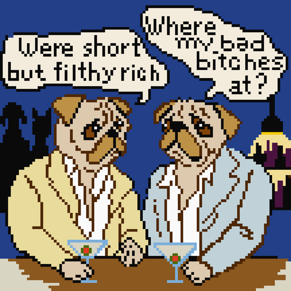 Pugs Clubbing