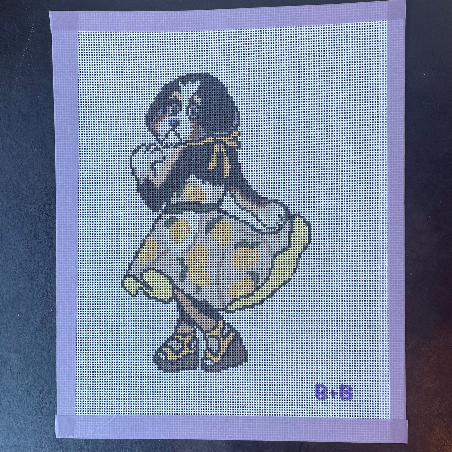 Bernice! Bernadoodle - Needlepoint Canvas