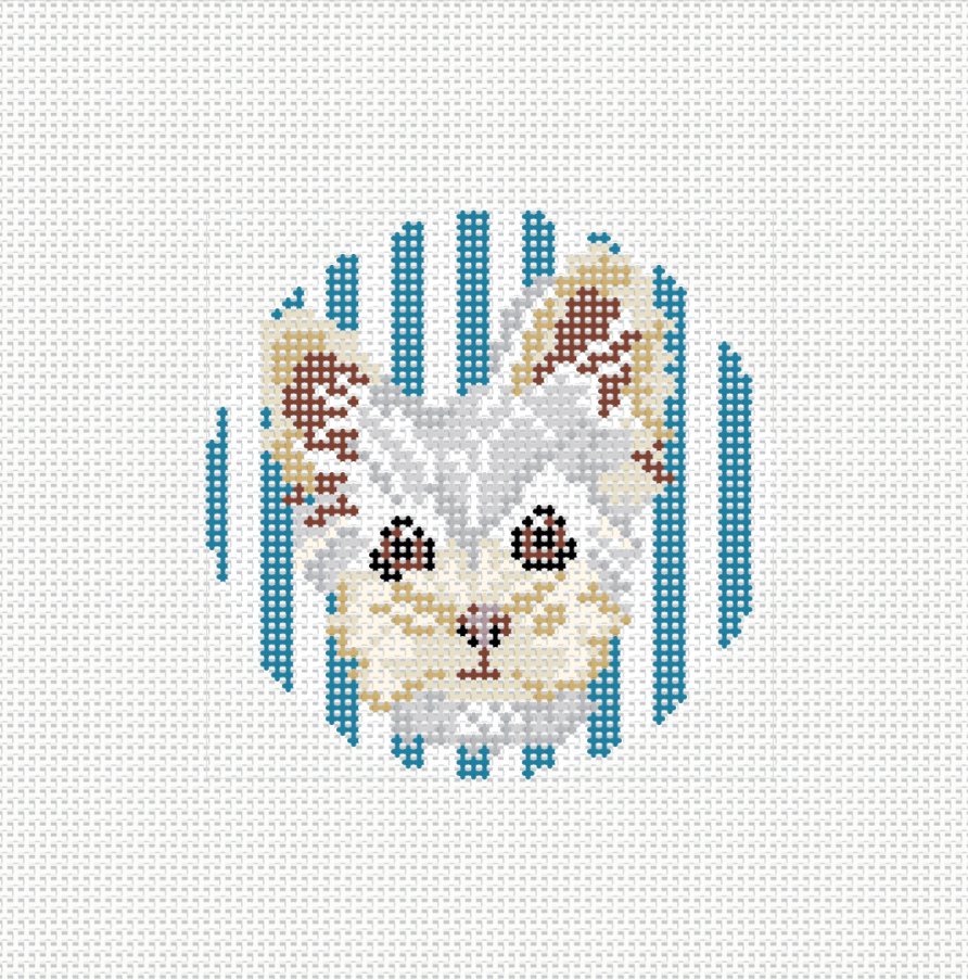 The Yorkie Needlepoint Canvas