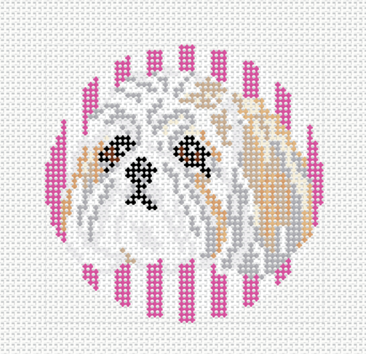 The Shih Tzu - Needlepoint Canvas